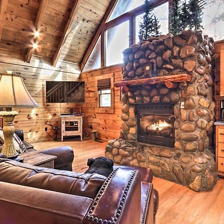 Smoky Mountain Log Cabin 7 Mi To Gatlinburg! Sevierville Ngoại thất bức ảnh