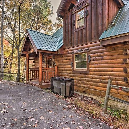 Smoky Mountain Log Cabin 7 Mi To Gatlinburg! Sevierville Ngoại thất bức ảnh