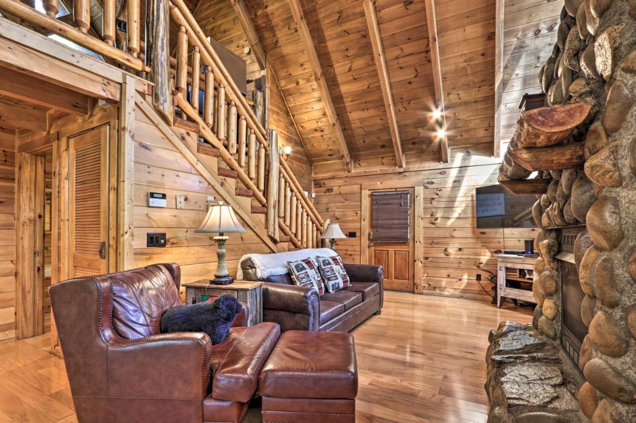Smoky Mountain Log Cabin 7 Mi To Gatlinburg! Sevierville Ngoại thất bức ảnh