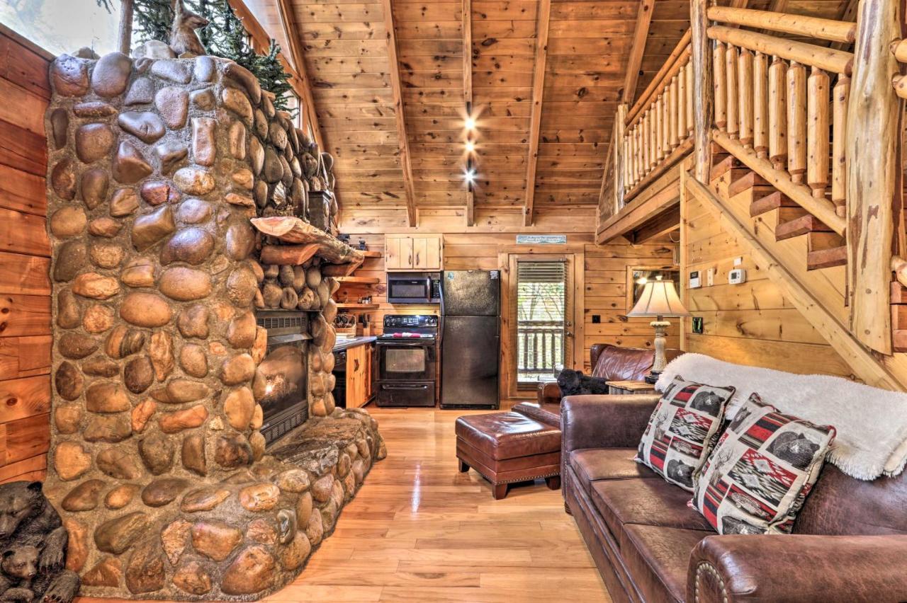 Smoky Mountain Log Cabin 7 Mi To Gatlinburg! Sevierville Ngoại thất bức ảnh