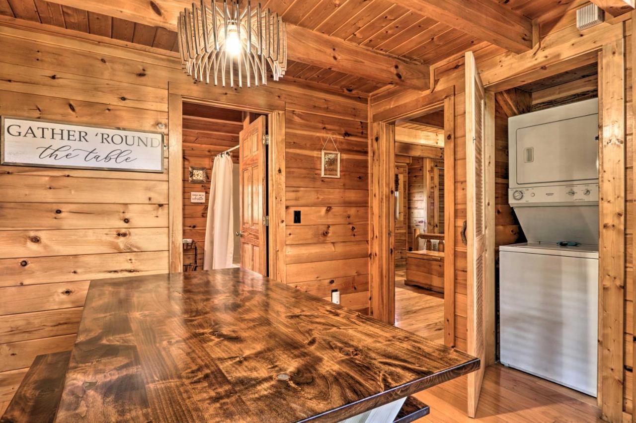 Smoky Mountain Log Cabin 7 Mi To Gatlinburg! Sevierville Ngoại thất bức ảnh