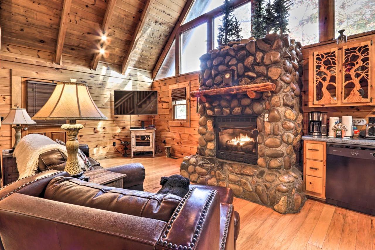 Smoky Mountain Log Cabin 7 Mi To Gatlinburg! Sevierville Ngoại thất bức ảnh