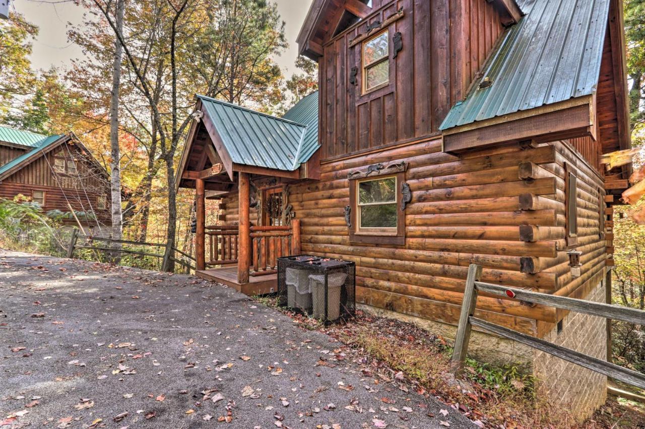Smoky Mountain Log Cabin 7 Mi To Gatlinburg! Sevierville Ngoại thất bức ảnh
