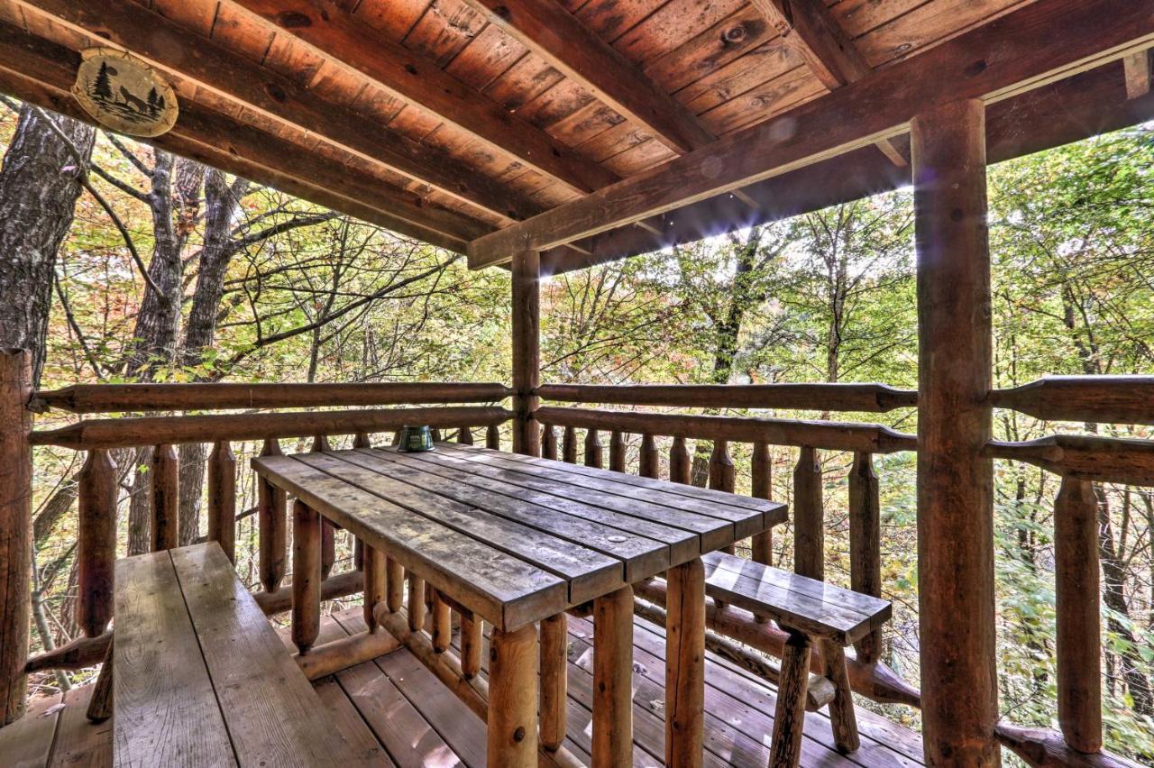 Smoky Mountain Log Cabin 7 Mi To Gatlinburg! Sevierville Ngoại thất bức ảnh